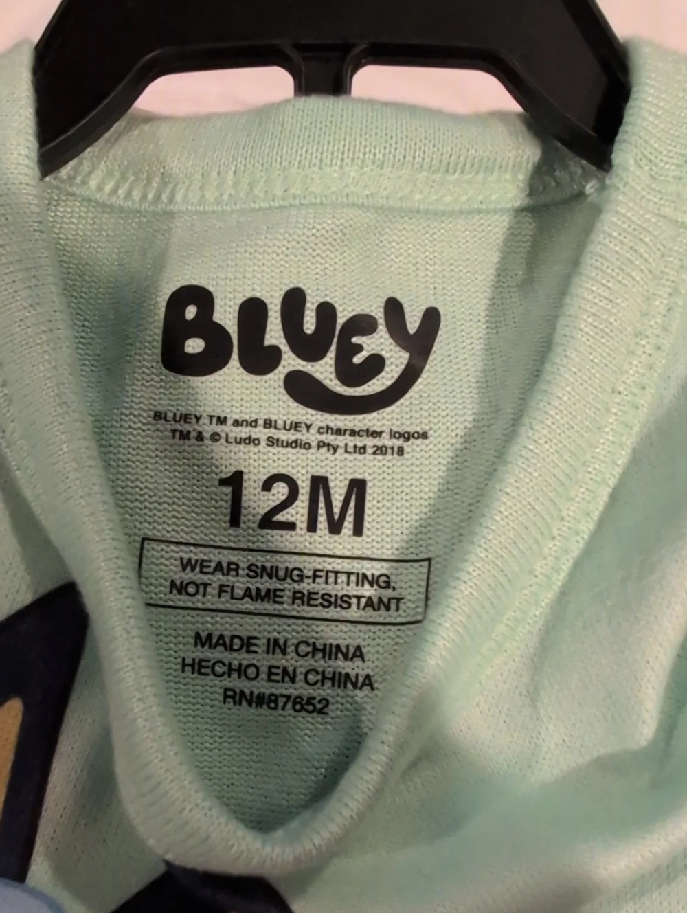 3 Pc PJ Set Bluey NWT Size 12 months